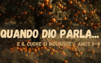 Quando Dio parla e il cuore si indurisce